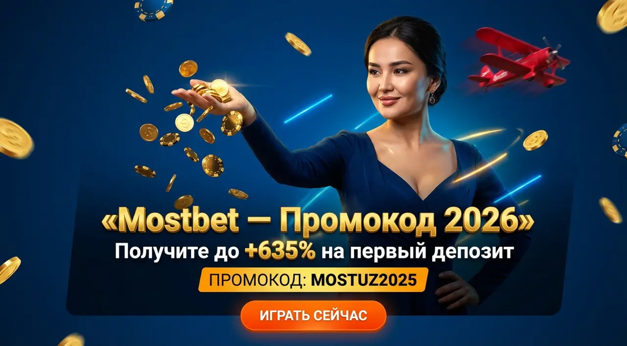 Mostbet Промокод 2026: Актуальные Коды на Бонус