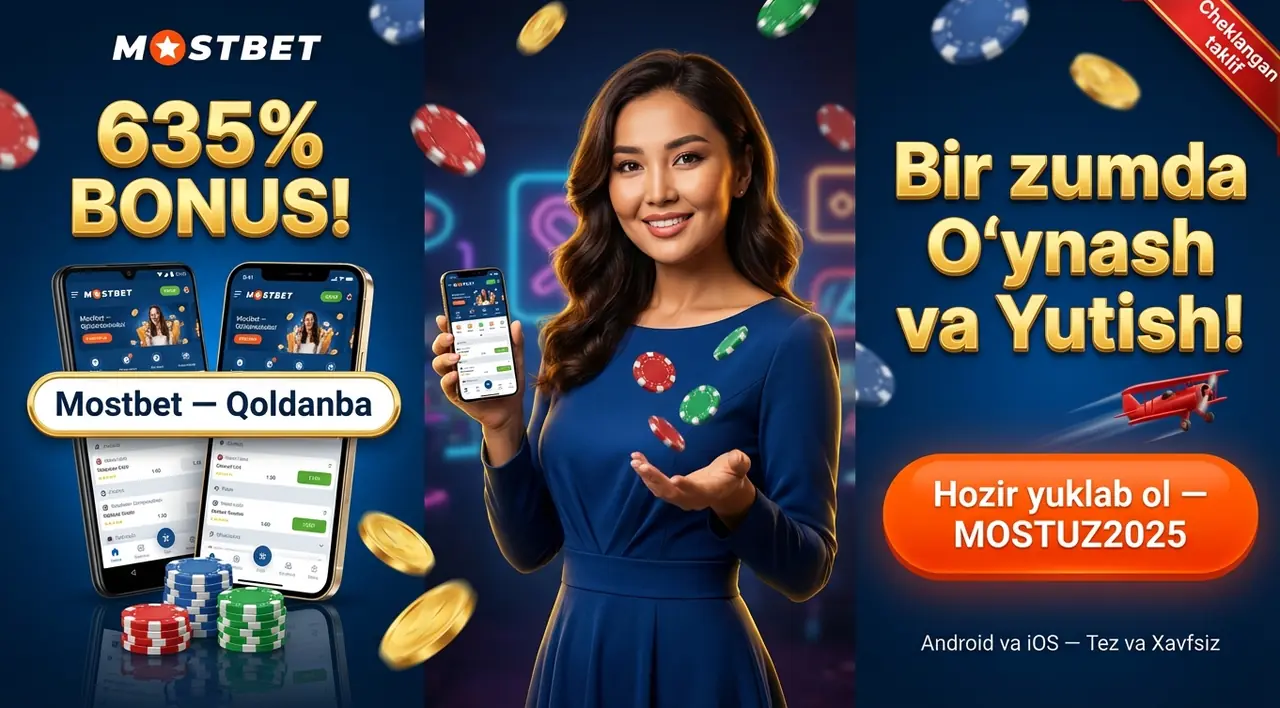 MOSTBET Қолданба — Андроид ва иОС Учун Юклаб Олиш